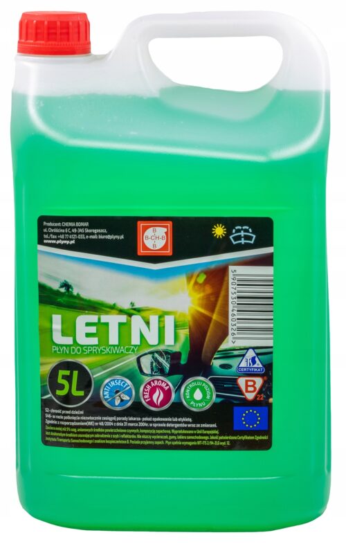 5L Letni ZAPACHOWY płyn do Spryskiwaczy !! - obrazek 3