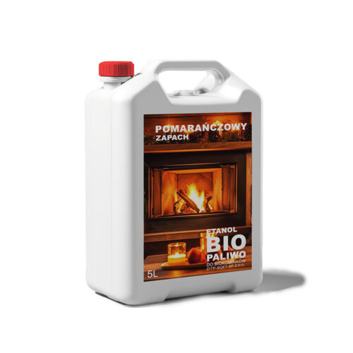 BIOETANOL BIOPALIWO do kominków pomarańcza 25L - obrazek 2