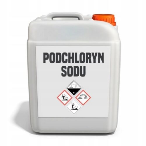 PODCHLORYN SODU 15% CHLOR DO BASENU STUDNI 5L