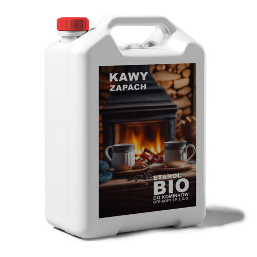 5L BIOPALIWO zapachowe BIOETANOL PŁYN paliwo do BIOKOMINKA kawa zapach kawy