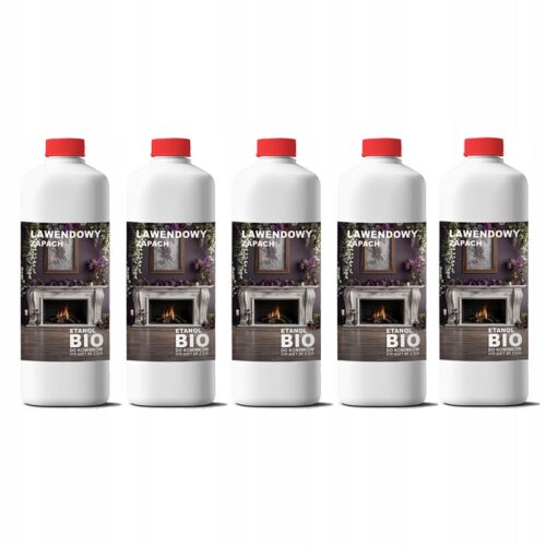 BIOPALIWO zapachowe BIOETANOL PŁYN paliwo do BIOKOMINKA lawenda 5L (5x1L)