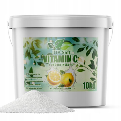 10KG WITAMINA C DO BASENU KWAS L-ASKORBINOWY BASEN 10 kg WIADERKO - obrazek 4