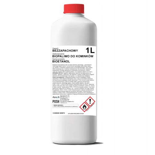 ETANOL 1L BIOETANOL BIOKOMINEK bio kominek paliwo - obrazek 3