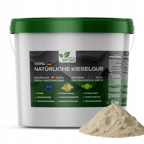 5KG ZIEMIA OKRZEMKOWA DIATOMIT  WIADERKO