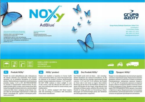 PŁYN AdBlue Noxy dodatek katalityczny 10 Litrów - obrazek 2
